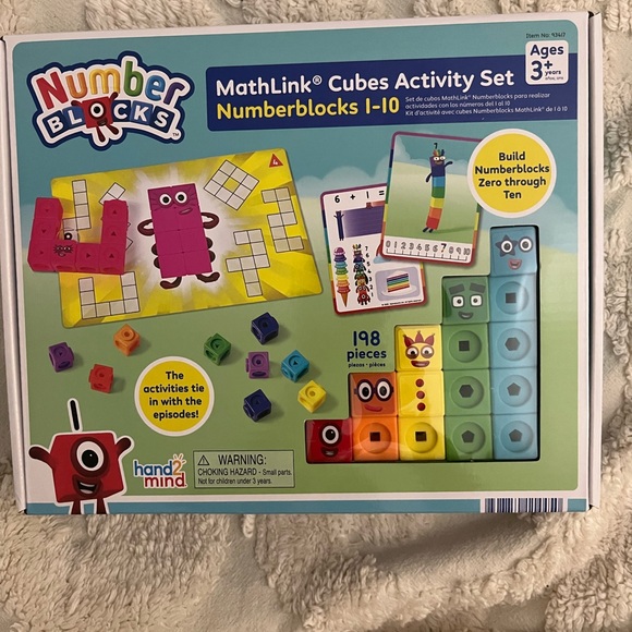 Numberblocks MathLink Cubes Set - Picture 1 of 2